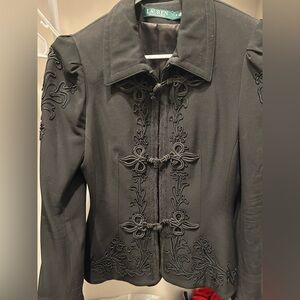 Ralph Lauren Puff Shoulder Jacket